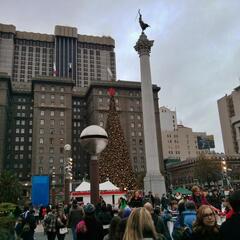 Christmas Tree at Union Square